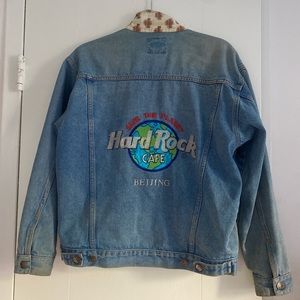 Vintage 1960’s hard rock denim jacket